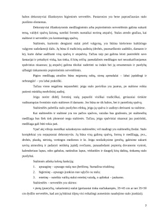 Stalo etiketo pagrindai. Paveikslėlis 7