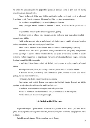 Stalo etiketo pagrindai. Paveikslėlis 9