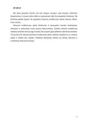 Matematiniai inžinerinio eksperimento teorijos pagrindai. Paveikslėlis 3