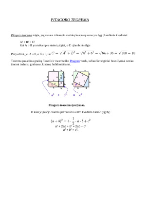 Pitagoro teorema. Paveikslėlis 4