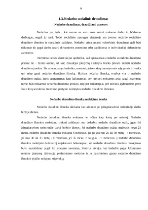 LR valstybinio socialinio draudimo biudžeto sudarymas ir vykdymas. Paveikslėlis 9