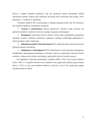 Ne gyvybės draudimo paslaugų analizė. Paveikslėlis 5