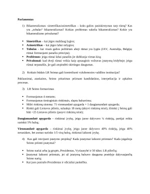 Politinės - teisinės institucijos