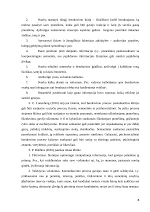 Bendravimas. Paveikslėlis 8