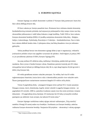 Europos bendrijų evoliuciją į Europos Sąjungą. Paveikslėlis 10