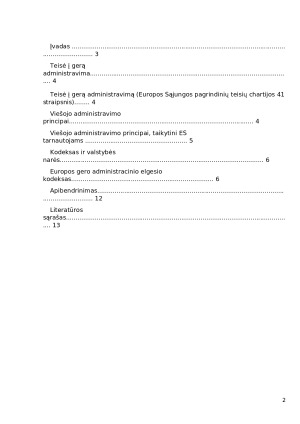 Europos gero administracinio elgesio kodeksas. Paveikslėlis 2