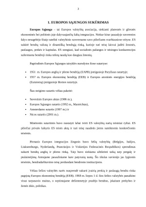 Europos Sąjungos sukūrimas. Paveikslėlis 2