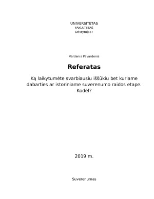 Ką laikytumėte svarbiausiu iššūkiu bet kuriame dabarties ar istoriniame suverenumo raidos etape. Kodėl?