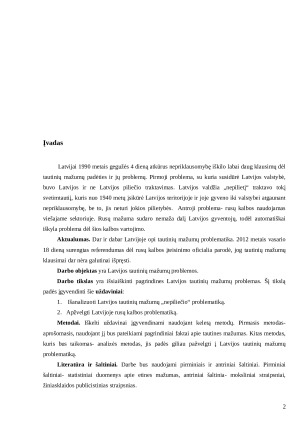 Latvijos tautininių mažumų problematika. Paveikslėlis 2