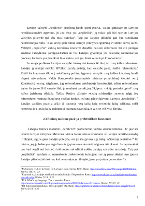 Latvijos tautininių mažumų problematika. Paveikslėlis 7