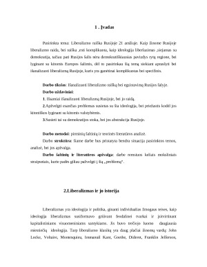 Liberalizmo raiška Rusijoje XXI amžiuje. Paveikslėlis 2
