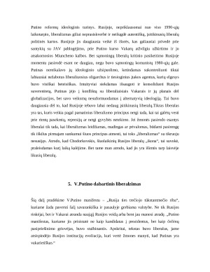 Liberalizmo raiška Rusijoje XXI amžiuje. Paveikslėlis 6