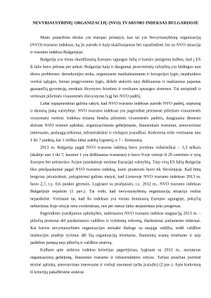 NVO indeksas Bulgarijoje