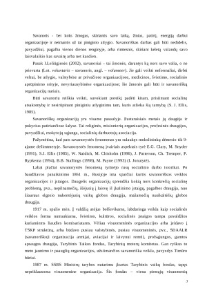 Savanorystė ir savanoriavimas. Paveikslėlis 3