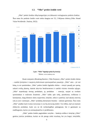 „NIKE“ prekės ženklo analizė. Paveikslėlis 6