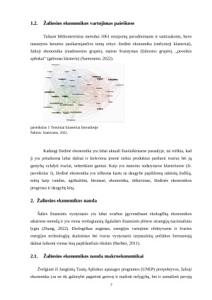 Modernioji įmonės veiklos kryptis (Žalioji ekonomika). Paveikslėlis 7