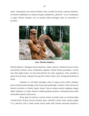Baltų mitologijos parkas. Paveikslėlis 10