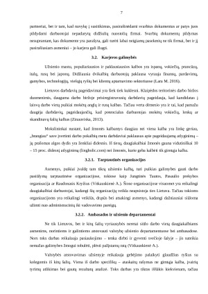 Kalbų mokėjimas ir karjera. Paveikslėlis 7