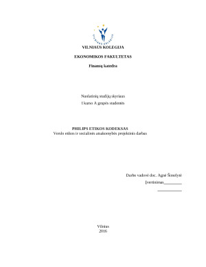 "Philips" etikos kodeksas