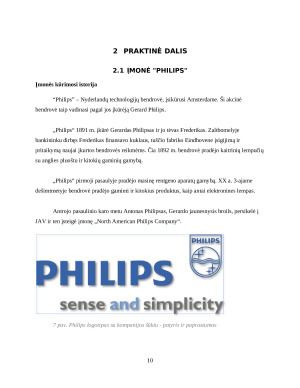 "Philips" etikos kodeksas. Paveikslėlis 10