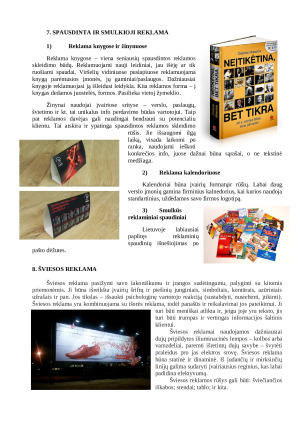 Reklamos rūšys. Paveikslėlis 10
