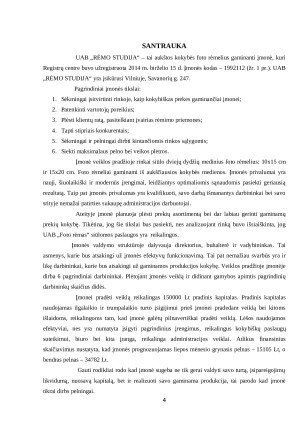 Foto rėmeliai. Verslo planas. Paveikslėlis 4