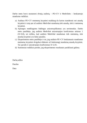 Audinių lenkiamojo standumo nustatymas. Paveikslėlis 5
