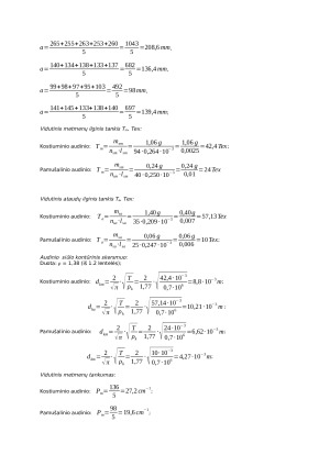 Audinių sandaros rodiklių nustatymas ir bandinių paruošimas. Paveikslėlis 3