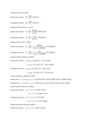 Audinių sandaros rodiklių nustatymas ir bandinių paruošimas. Paveikslėlis 4