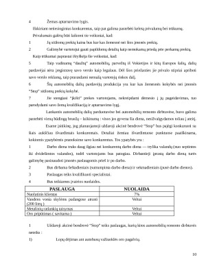 Auto dalys ir remontas. Verslo planas. Paveikslėlis 10