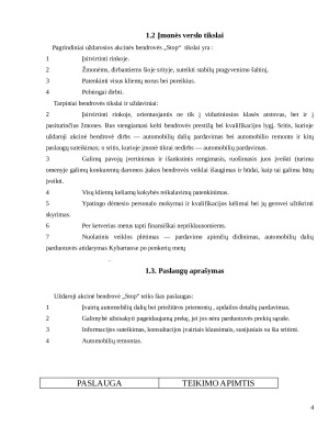 Auto dalys ir remontas. Verslo planas. Paveikslėlis 4