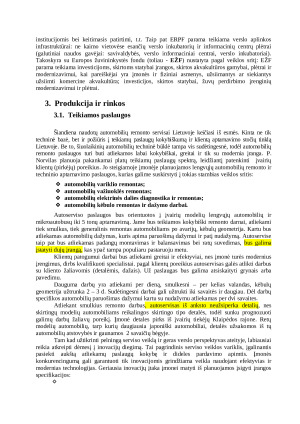 Autoservisas verslo planas. Paveikslėlis 7