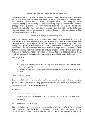 Ažytės upės baseino vandens išteklių naudojimas ir apsauga. Paveikslėlis 9