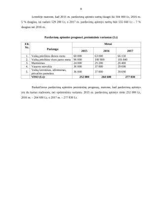  Verslo planas Vaikų kambarys Vaikų užimtumo centras. Paveikslėlis 8