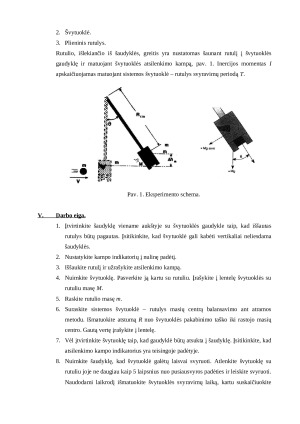 Balistinė švytuoklė. Paveikslėlis 3