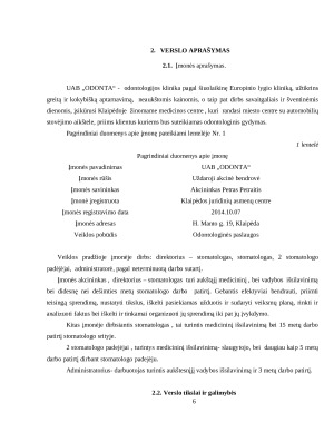 Stomatologijos kabineto verslo planas. Paveikslėlis 6