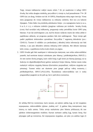 Bendros paskirties įvesties/išvesties išvadų valdymas. Paveikslėlis 3