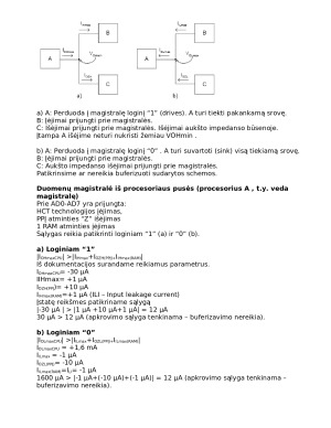 Bendros paskirties mikroprocesorinė sistema (BMPS). Paveikslėlis 8