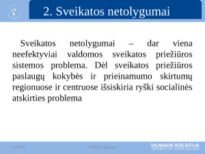 Sveikatos apsauga. Paveikslėlis 9