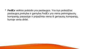 “Fedex” vadybinės veiklos analizė. Paveikslėlis 5