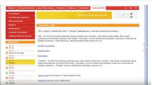Garso ir vaizdo siuntinukų sklaida internete. Paveikslėlis 7