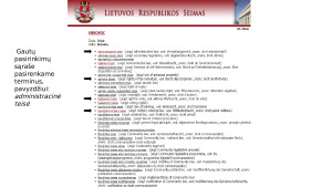 Informacijos paieška Tezaure. Paveikslėlis 3