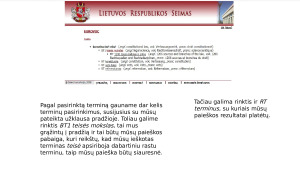 Informacijos paieška Tezaure. Paveikslėlis 7