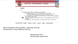 Informacijos paieška Tezaure. Paveikslėlis 8