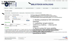 Informacijos paieškos algoritmo sudarymas. Paveikslėlis 2