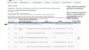 Informacijos paieškos algoritmo sudarymas. Paveikslėlis 3