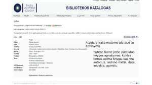 Informacijos paieškos algoritmo sudarymas. Paveikslėlis 4