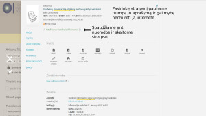 Informacijos paieškos algoritmo sudarymas. Paveikslėlis 9