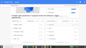 Informacijos stebėsenos įrankiai.. Paveikslėlis 8