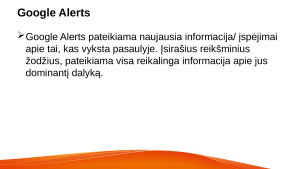 Informacijos stebėsenos įrankiai.. Paveikslėlis 9